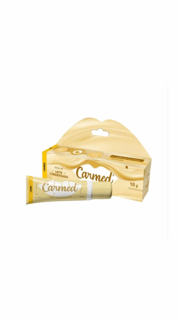 Carmed Leite Condensado Hidratante Labial Efeito Gloss 10g Cimed