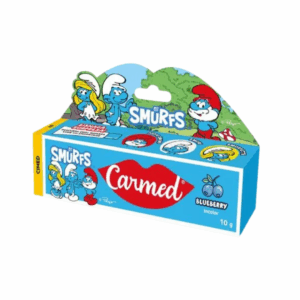 Carmed Smurfs Blueberry Hidratante Labial Sortido Incolor Efeito Gloss 10g Cimed (cópia)
